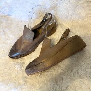 Antelope Women's Brown Slingback Mules